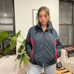 Vintage puffy bomber jacket